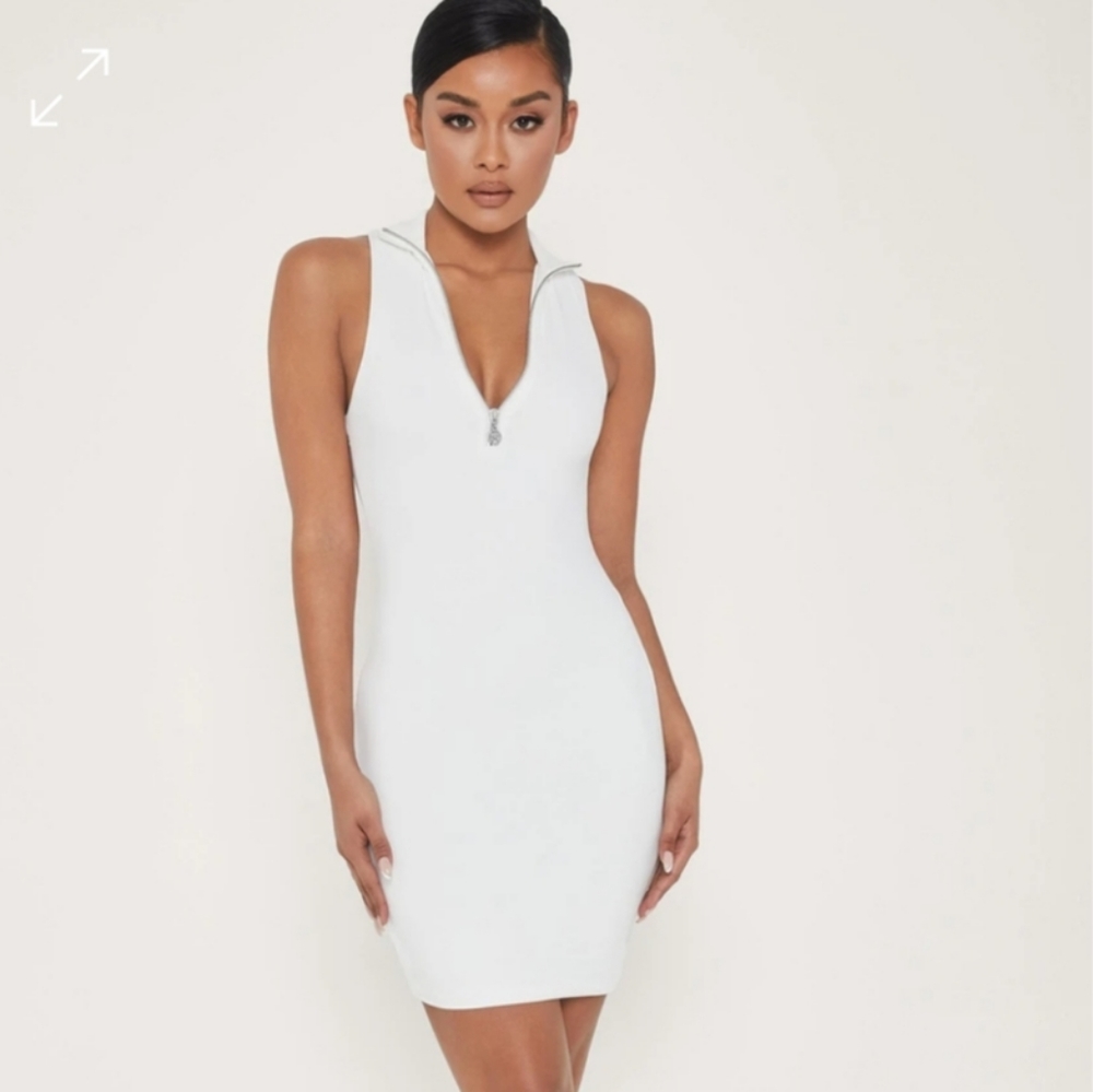 Meshki Zip up Dress